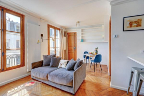 BnBNook - Bright 1BR - Bastille & Place des Vosges